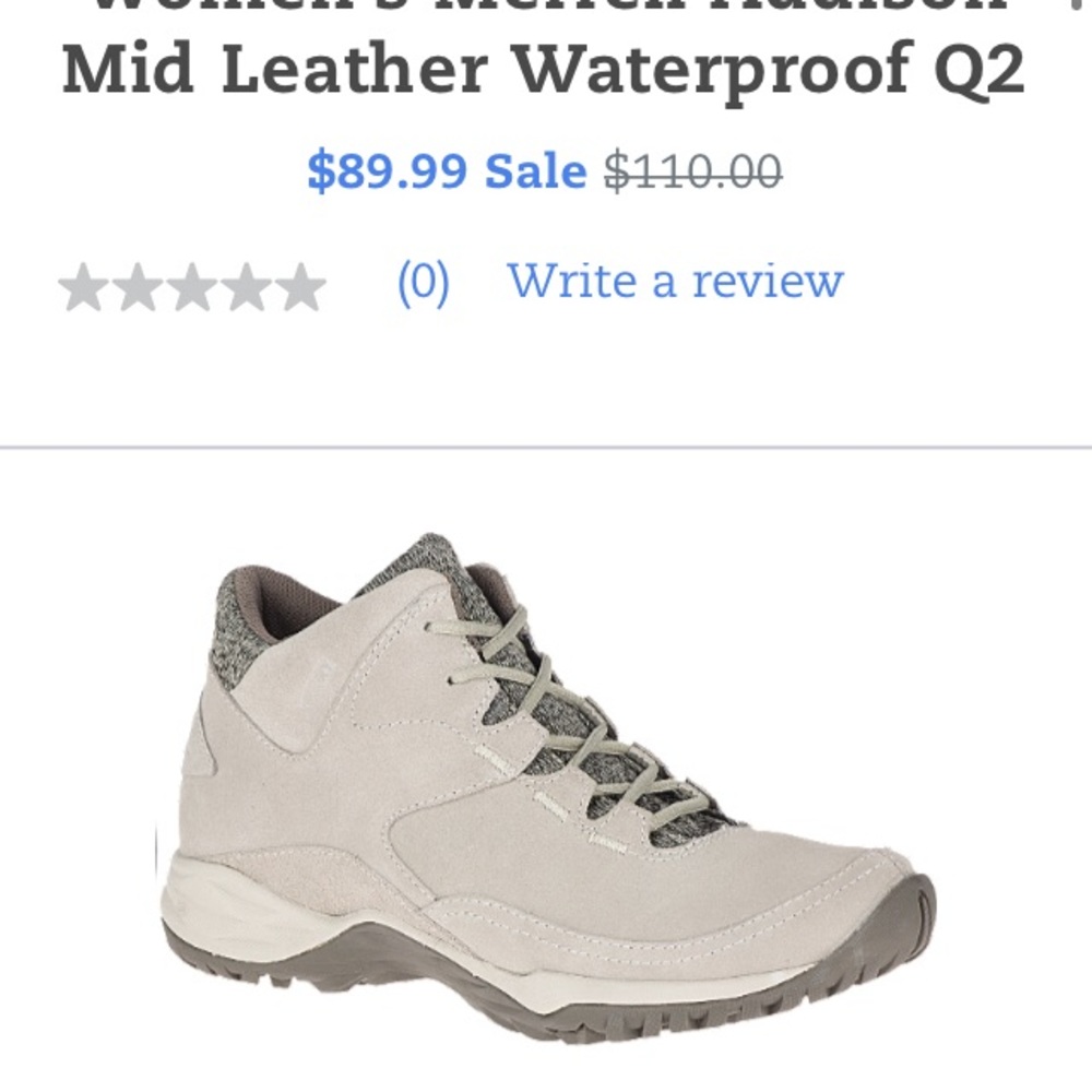 Merrell Addison Mid Leather Waterproof Q2